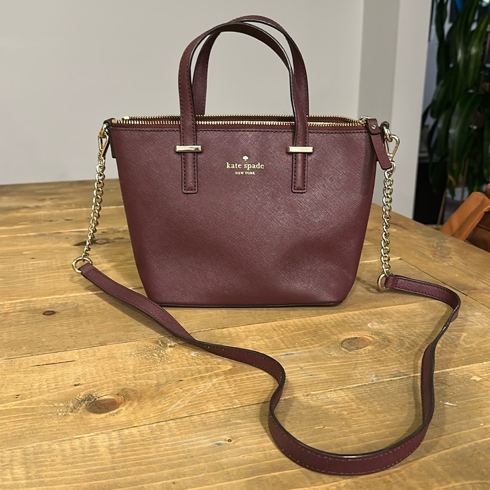 Kate Spade Cedar Street Harmony Crossbody Bag Mulled Wine